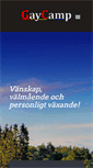 Mobile Screenshot of gaycamp.se